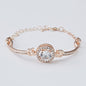 Women's Casual Diamond Quartz Bracelet Watch