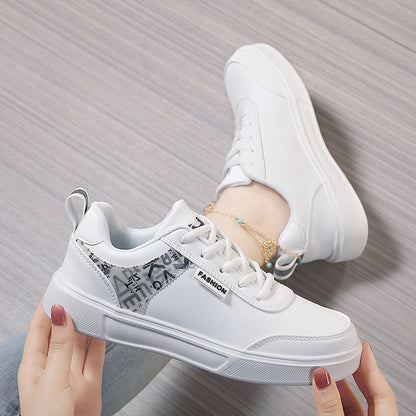 White Shoes Women's Daily Leisure Sneaker