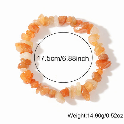 Rough Stone Crystal Mineral Rough Stone Women's Bracelet