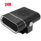 3 In 1 Car Heater Defogger Plug In Cigarette Lighter Mini Car Heater Defroster ABS Car Heaters Fan Defogger Anti-Fog